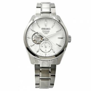 セイコー(SEIKO)の【在庫一掃】SEIKO セイコー 腕時計 プレサージュ PRESAGE AT SS SARJ001　6R5J-00A0 自動巻き ステンレススチール    シルバー メンズ 美品【中古品】(腕時計(アナログ))