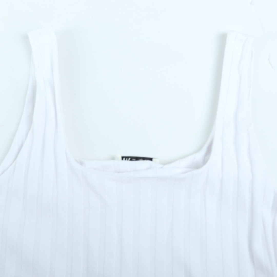 ZARA(ザラ)のザラ ワンピース キャミソール Tシャツ カットソー レディース Mサイズ ホワイト ZARA レディースのワンピース(その他)の商品写真