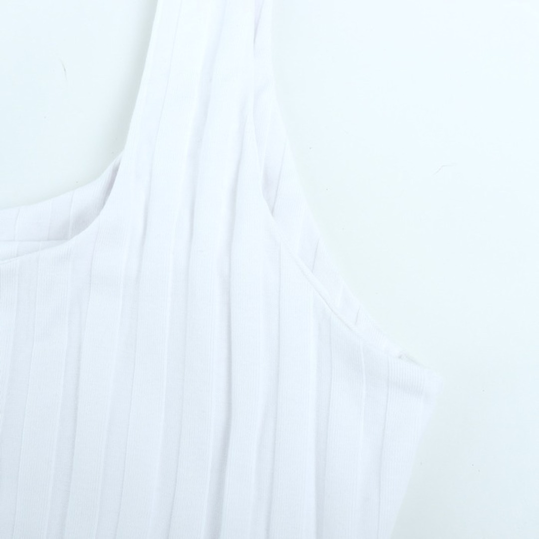 ZARA(ザラ)のザラ ワンピース キャミソール Tシャツ カットソー レディース Mサイズ ホワイト ZARA レディースのワンピース(その他)の商品写真