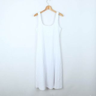 ザラ(ZARA)のザラ ワンピース キャミソール Tシャツ カットソー レディース Mサイズ ホワイト ZARA(その他)