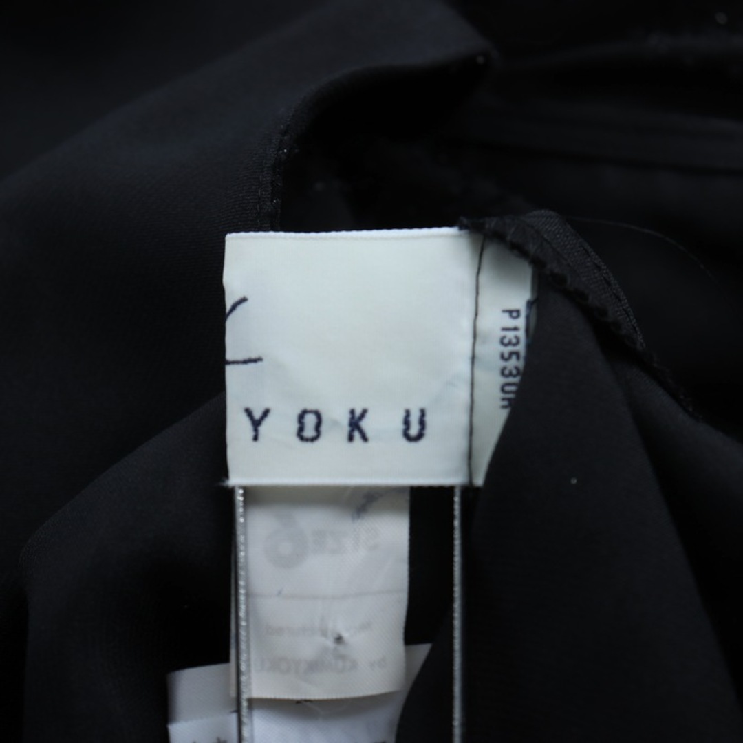 kumikyoku（組曲）(クミキョク)の組曲 ワンピース ノースリーブ アシンメトリー オンワード樫山 レディース 6サイズ ブラック KUMIKYOKU レディースのワンピース(その他)の商品写真