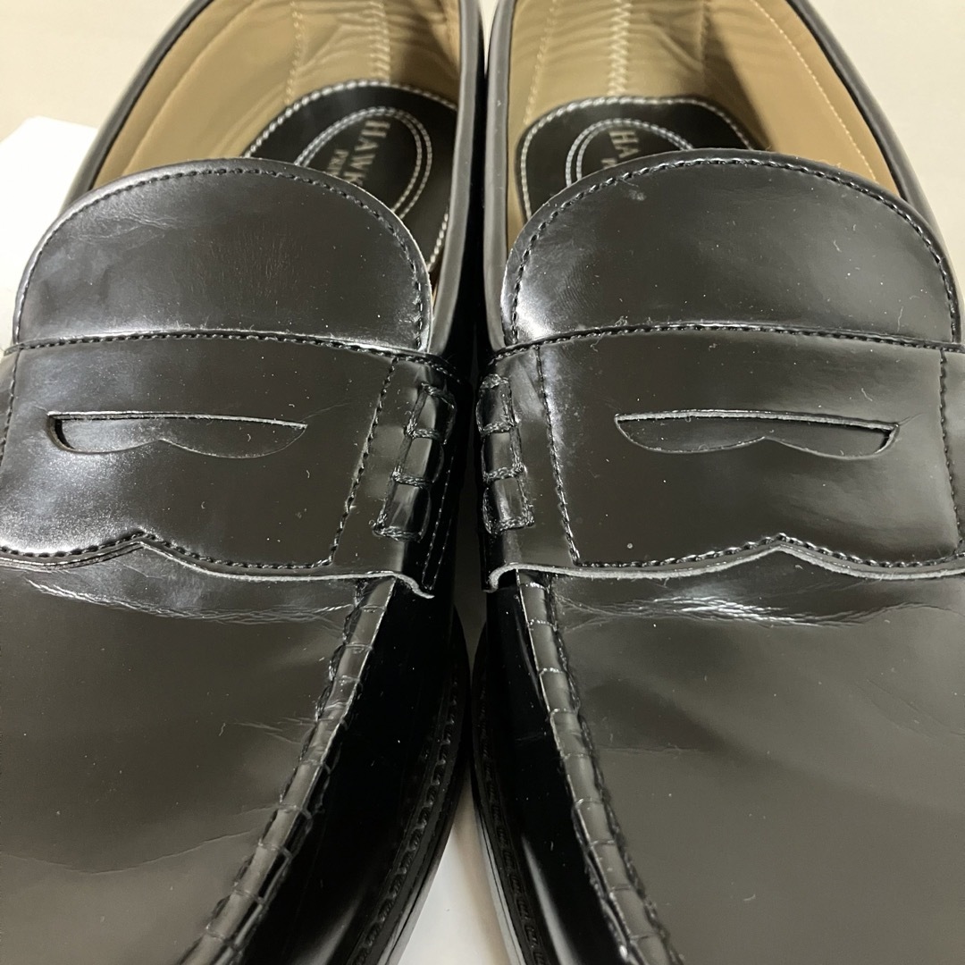 HAWKINS(ホーキンス)のHAWKINS PRIMO  メンズ　コインローファー　黒　26.5cm   メンズの靴/シューズ(ドレス/ビジネス)の商品写真