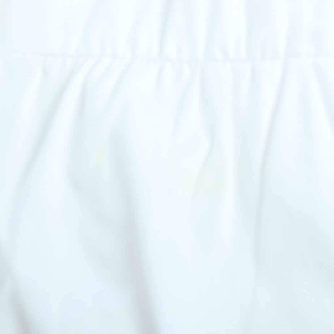 ZARA(ザラ)のザラ ワンピース 半袖シャツ ミニ丈 ギャザー ドレス レディース Lサイズ ホワイト ZARA レディースのワンピース(その他)の商品写真