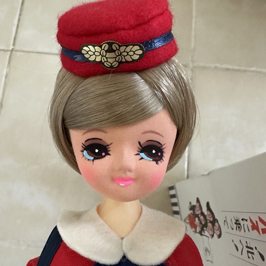 東急鯱バス バスガイドドール　人形 ハンドメイドのぬいぐるみ/人形(人形)の商品写真