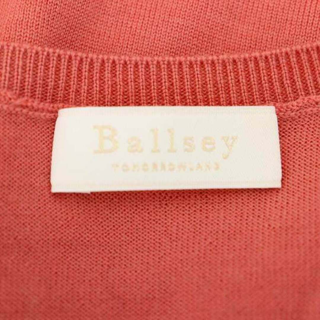 Ballsey(ボールジィ)のBALLSEY 23AW スーパーエクストラファインウール ハーフスリーブ レディースのトップス(ニット/セーター)の商品写真