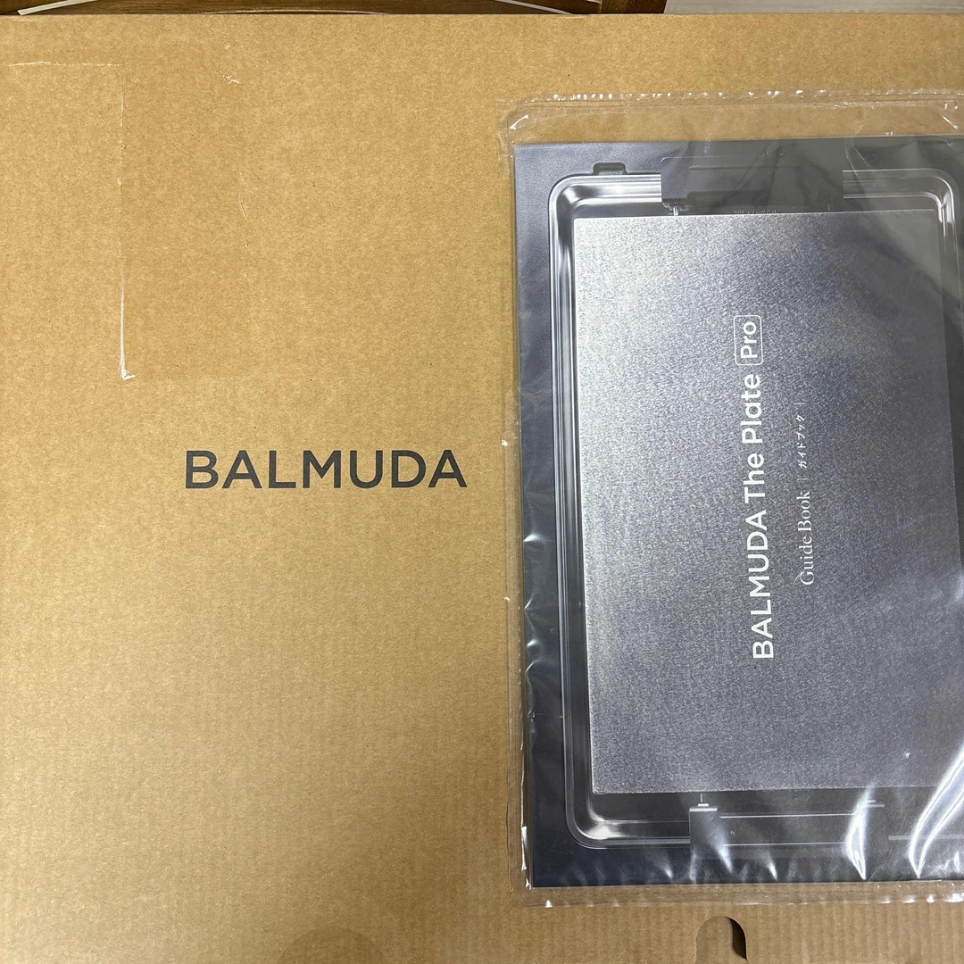 BALMUDA(バルミューダ)のBALMUDA The Plate Pro K10A-BK スマホ/家電/カメラの調理家電(ホットプレート)の商品写真