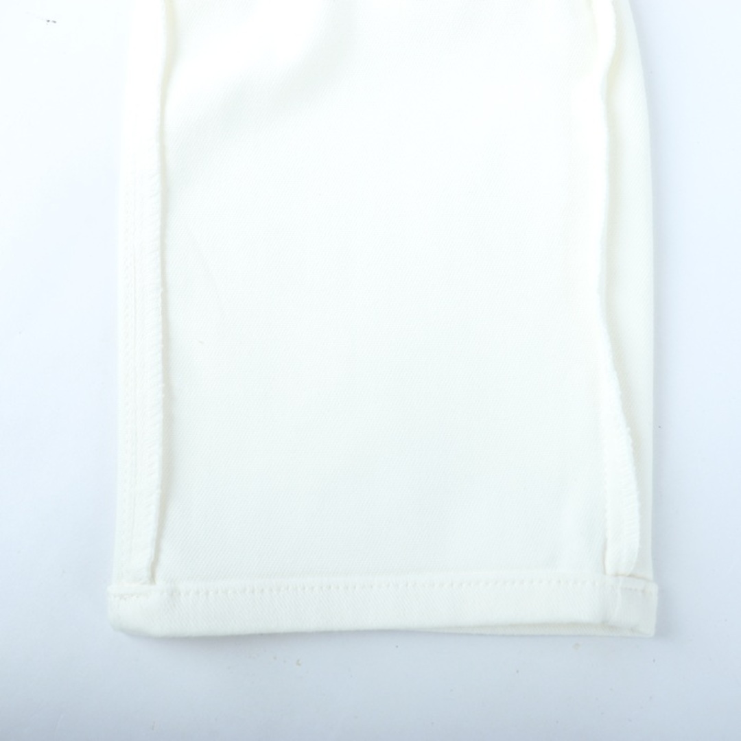 UNIQLO(ユニクロ)のユニクロ デニムパンツ テーパード シンプル ジーンズ レディース XLサイズ ホワイト UNIQLO レディースのパンツ(デニム/ジーンズ)の商品写真