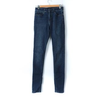 ユニクロ(UNIQLO)のユニクロ デニムパンツ スキニー ジーンズ UNIQLO JEANS レディース 26(66cm)サイズ ブルー UNIQLO(デニム/ジーンズ)