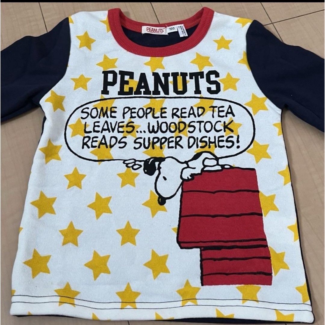 PEANUTS(ピーナッツ)の美品　子供　キッズ　スヌーピー　スウェット　PEANUTS キッズ/ベビー/マタニティのキッズ服男の子用(90cm~)(ジャケット/上着)の商品写真