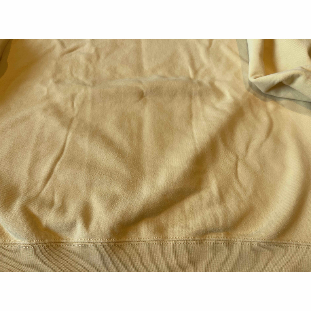 UNIQLO(ユニクロ)のユニクロ　スウェットシャツ　メンズ　長袖　XL イエロー系 メンズのトップス(スウェット)の商品写真