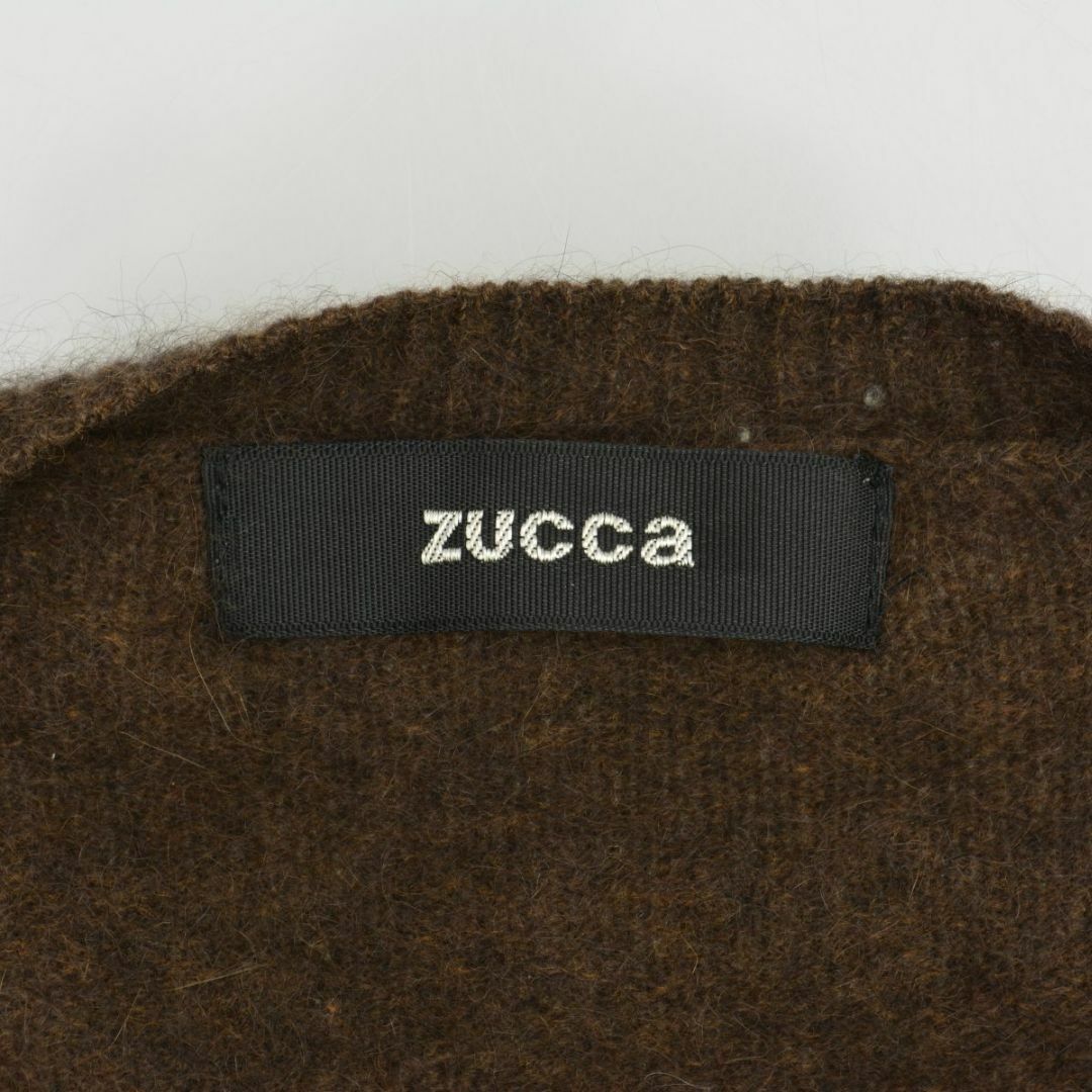 ZUCCa(ズッカ)の【ZUCCA】ZU23KN022 ラクーン七分袖ニットセーター レディースのトップス(ニット/セーター)の商品写真
