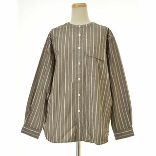 【PilgrimSurf+Supply】Band Collar Shirt(シャツ/ブラウス(長袖/七分))