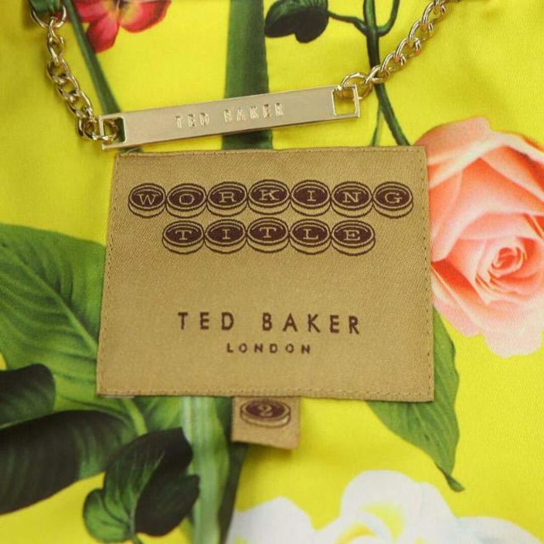 TED BAKER(テッドベイカー)のテッドベーカー TED BAKER テーラードジャケット ブレザー  2 M 黒 レディースのジャケット/アウター(その他)の商品写真