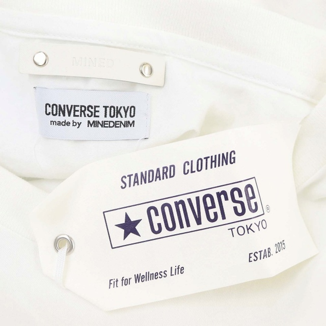 CONVERSE(コンバース)のコンバース TOKYO made by MINEDENIMレースアップTシャツ レディースのトップス(カットソー(半袖/袖なし))の商品写真