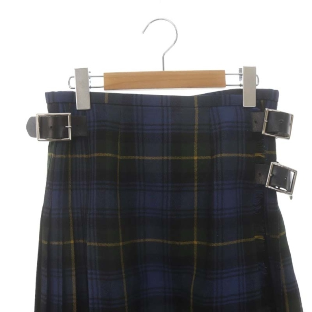 Lois CRAYON(ロイスクレヨン)のロイスクレヨン Lanificio Campore キルトスカート チェック レディースのスカート(ミニスカート)の商品写真