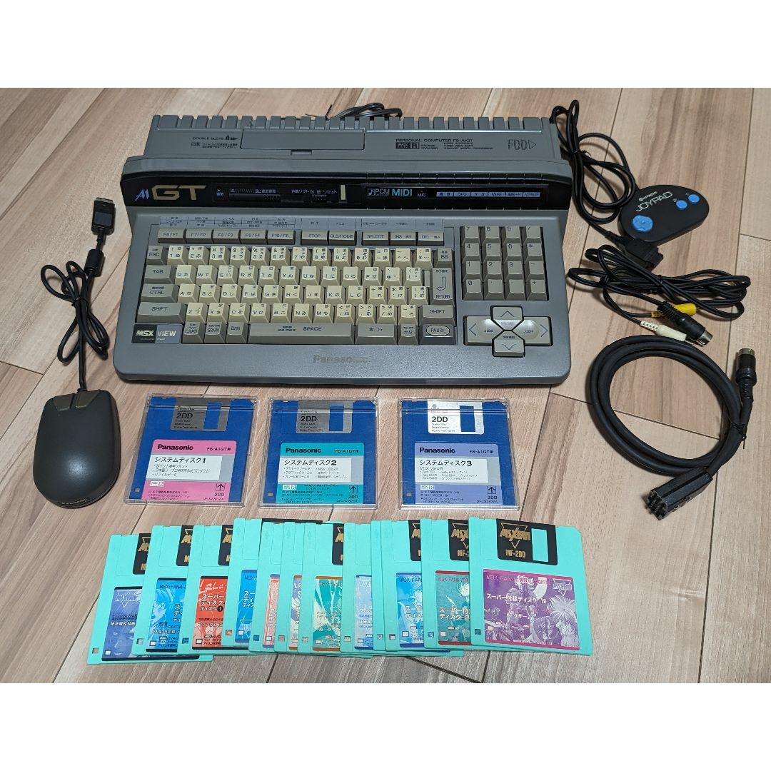 Panasonic(パナソニック)の中古MSX turboR FS-A1GT　本体 スマホ/家電/カメラのPC/タブレット(デスクトップ型PC)の商品写真