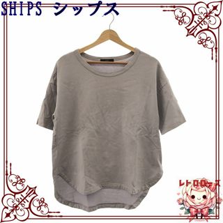 SHIPS - SHIPS シップス トップス Tシャツ カットソー 半袖 シンプル レディース