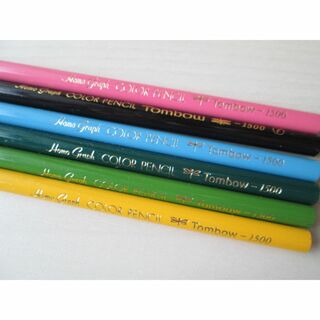 トンボエンピツ(トンボ鉛筆)の未使用◆Tombow 色鉛筆　6本（長17.5cm）(色鉛筆)