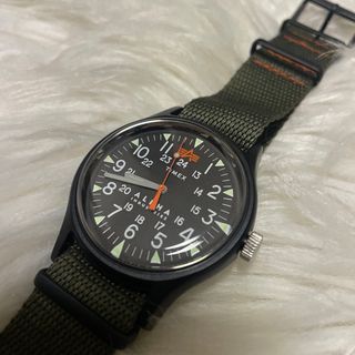 TIMEX タイメックス Alpha コラボ 腕時計 メンズ 3針 ナイロン 