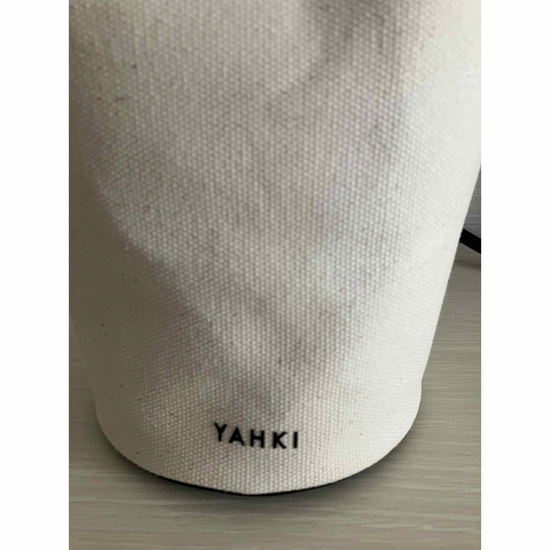YAHKI(ヤーキ)のキャンバス×レザークロスボディバッグ レディースのバッグ(ショルダーバッグ)の商品写真
