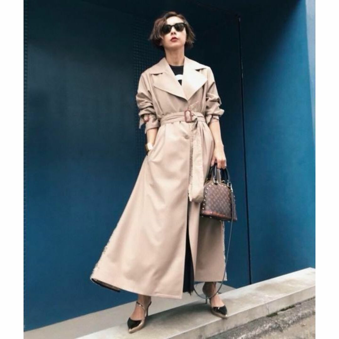Ameri VINTAGE - AMERI BACK LACE COAT バックレース トレンチ Ameri VINTAGE - AMERI BACK LACE COAT バックレース トレンチ