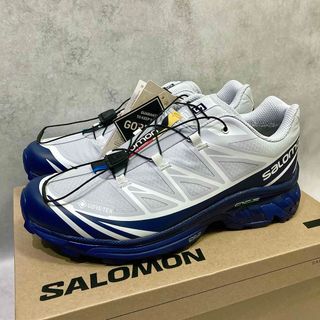 サロモン(SALOMON)の26cm 新品正規品 Salomon XT-6 GORE-TEX Blue(スニーカー)