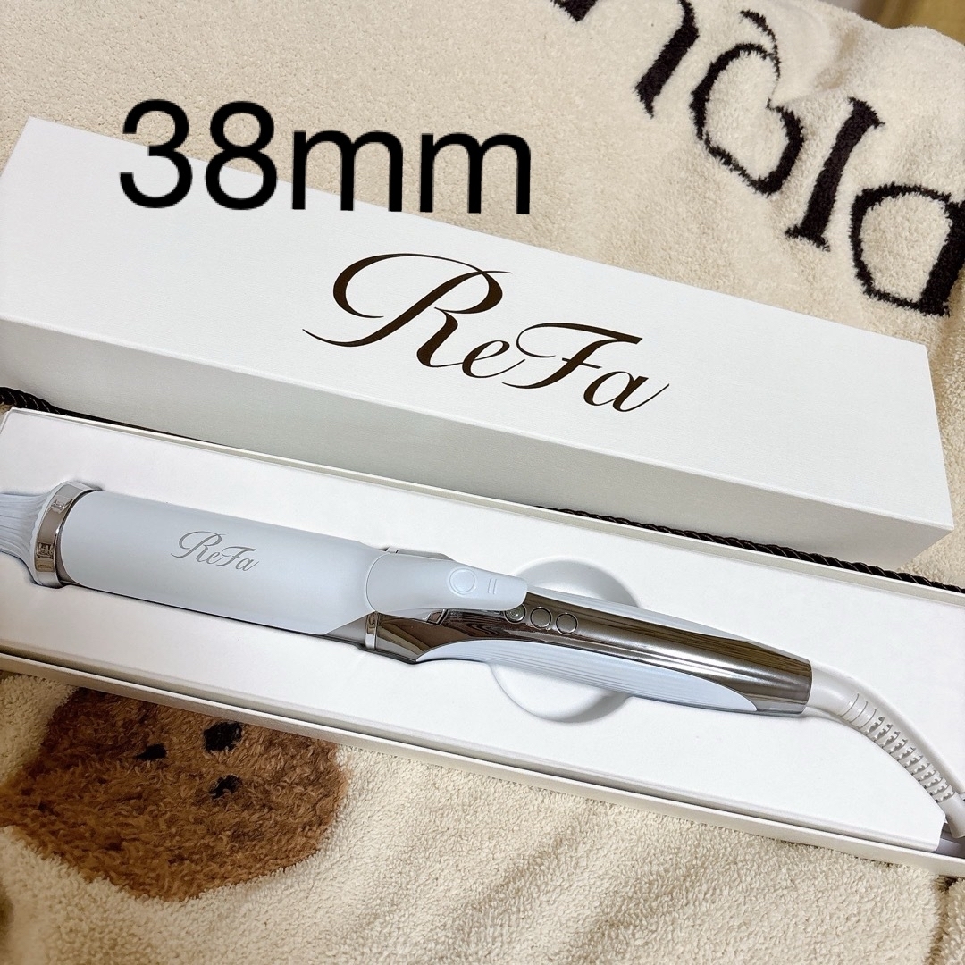 ReFa - リファ カールアイロン 38mmの通販 by K｜リファならラクマ