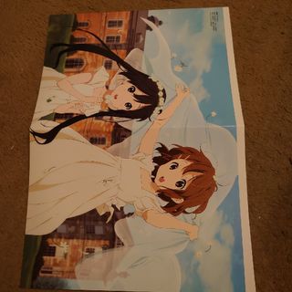 けいおん　ポスター#ラクマR④　ワンピース姿(ポスター)