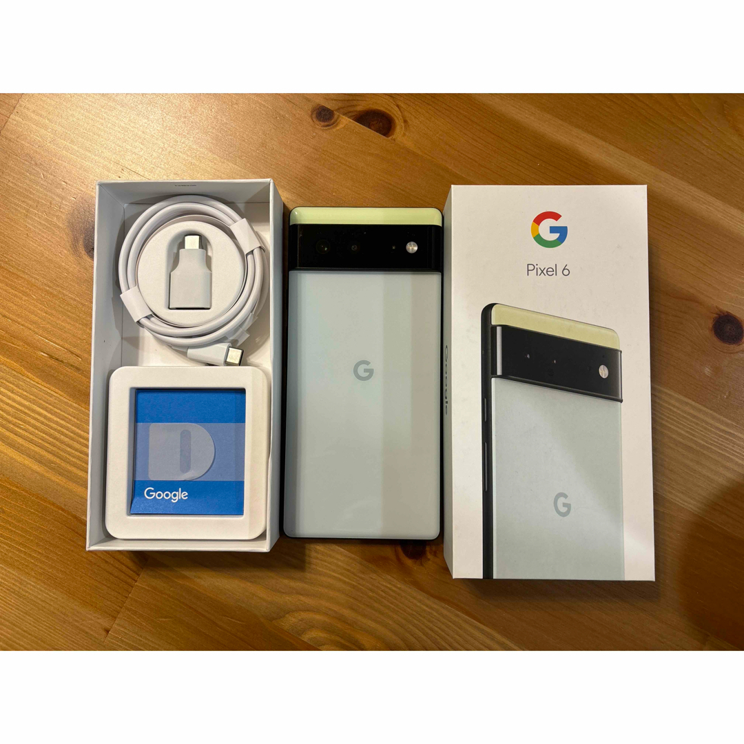 Google Pixel(グーグルピクセル)のGoogle Pixel 6 128 GB ソータシーフォーム 本体 スマホ/家電/カメラのスマートフォン/携帯電話(スマートフォン本体)の商品写真
