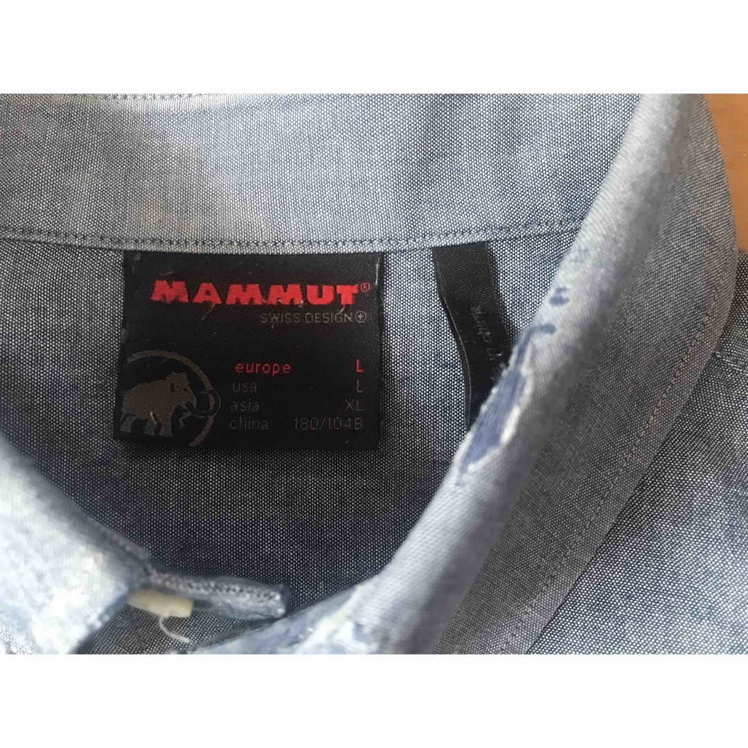 Mammut(マムート)の訳ありMAMMUT ボタンダウンシャツMens L メンズのトップス(シャツ)の商品写真