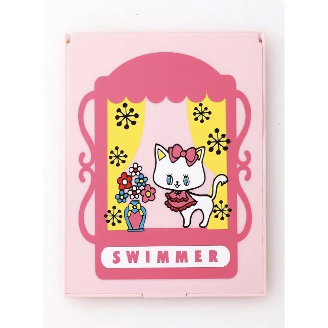 SWIMMER(スイマー)のSWIMMER スイマー＆チョコホリックの世界　おめかしねこミラー エンタメ/ホビーのおもちゃ/ぬいぐるみ(キャラクターグッズ)の商品写真