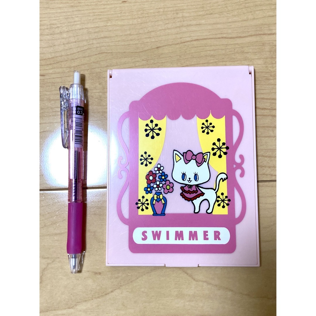 SWIMMER(スイマー)のSWIMMER スイマー＆チョコホリックの世界　おめかしねこミラー エンタメ/ホビーのおもちゃ/ぬいぐるみ(キャラクターグッズ)の商品写真