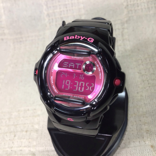 ベビージー 黒 腕時計(レディース)（ピンク/桃色系）の通販 100点以上