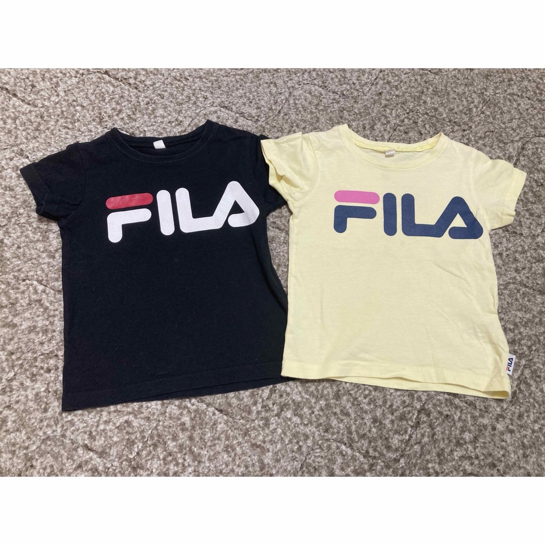 FILA(フィラ)のFILA Tシャツ キッズ/ベビー/マタニティのキッズ服女の子用(90cm~)(Tシャツ/カットソー)の商品写真