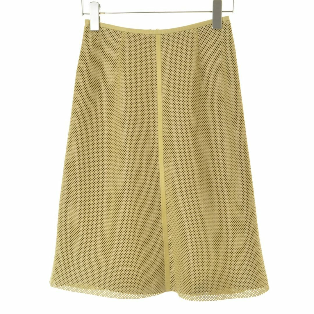 AKRIS(アクリス)の【AKRIS】パンチングレザースカート レディースのスカート(ひざ丈スカート)の商品写真