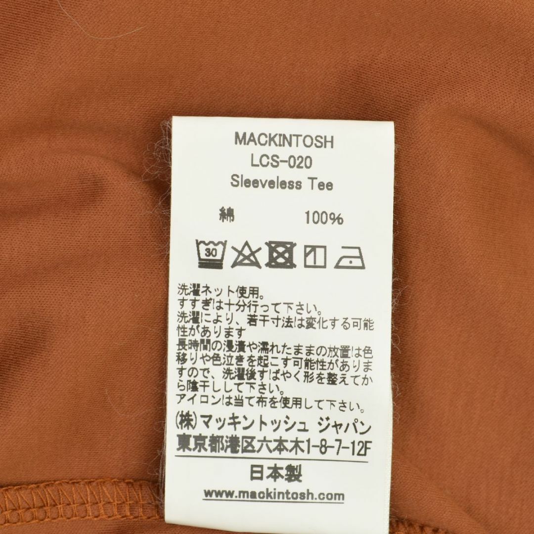 MACKINTOSH(マッキントッシュ)の【MACKINTOSH】LCS-020 Sleeveless Tee レディースのトップス(Tシャツ(半袖/袖なし))の商品写真