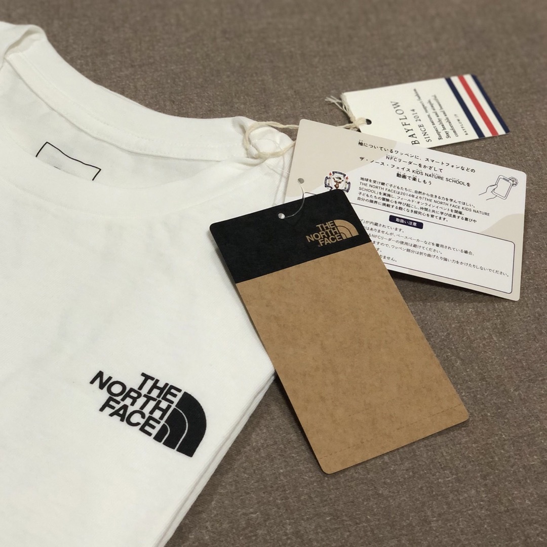 THE NORTH FACE(ザノースフェイス)のノースフェイス【ショートスリーブキッズネイチャースクールティー】Tシャツ キッズ/ベビー/マタニティのキッズ服男の子用(90cm~)(Tシャツ/カットソー)の商品写真