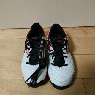 diadora　テニスシューズ　22.5cm　レッド(シューズ)