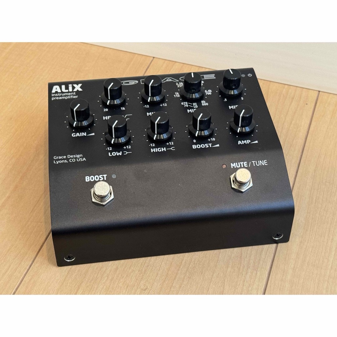 GRACE DESIGN  ALiX Black　オーダーケーブル付き 楽器のレコーディング/PA機器(エフェクター)の商品写真