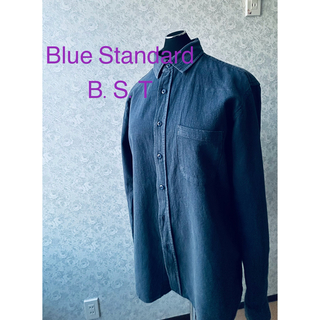 Blue Standard BST トップス 長袖シャツ　綿麻　男女兼用(シャツ/ブラウス(長袖/七分))