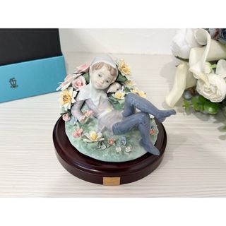 ロイヤルコペンハーゲン(ROYAL COPENHAGEN)の◆激レア！！LLADRO リヤドロ　ハイポーセリン【夢見る妖精】(置物)