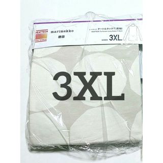 マリメッコ(marimekko)の新品　ヒートテックタートルネックT　マリメッコ　ユニクロ　 3XL　キヴェット(アンダーシャツ/防寒インナー)