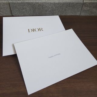 クリスチャンディオール(Christian Dior)のDior ディオール ギフト カード メッセージカード 封筒 誕生日(印刷物)