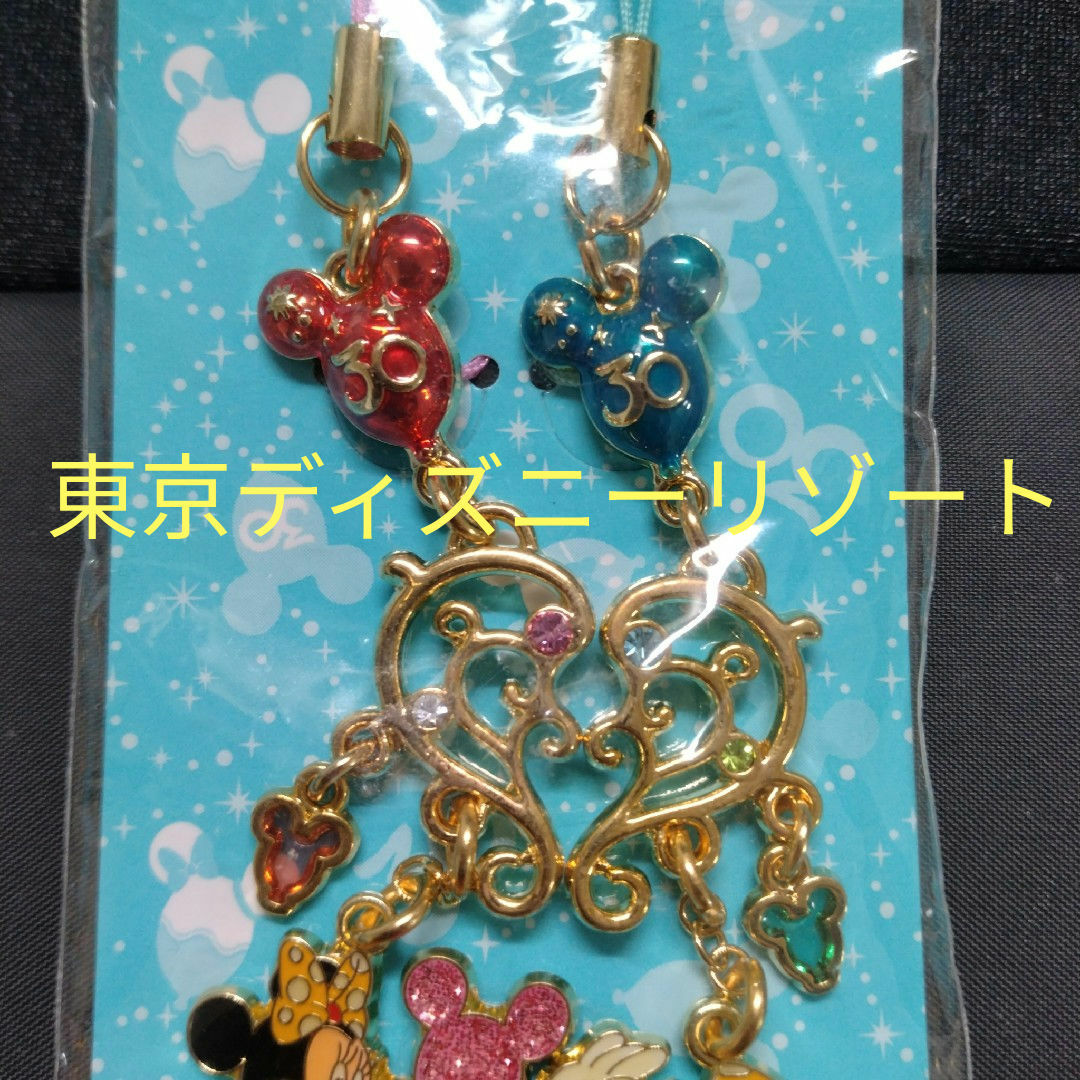 レア 未使用★東京ディズニーリゾート ミッキー&ミニー ペア ストラップ♪