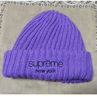 Supreme - Supreme 23AW Classic Logo Chunky Ribbed