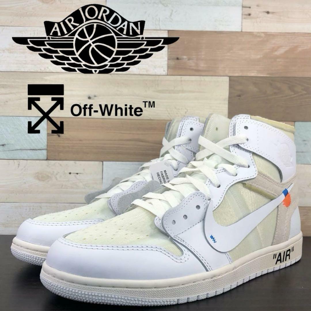 NIKE(ナイキ)のNIKE AIR JORDAN 1 × OFF-WHITE  28.5cm 新品 メンズの靴/シューズ(スニーカー)の商品写真