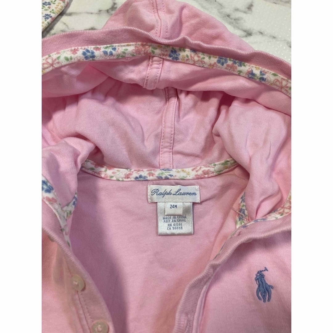 Ralph Lauren(ラルフローレン)の専用ラルフローレンセットアップ　トッカ半袖　90 キッズ/ベビー/マタニティのキッズ服女の子用(90cm~)(その他)の商品写真