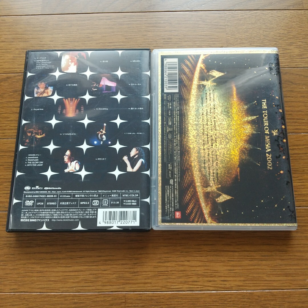 2作品セット MISIA ライブDVD THE TOUR OF MISIA エンタメ/ホビーのDVD/ブルーレイ(ミュージック)の商品写真