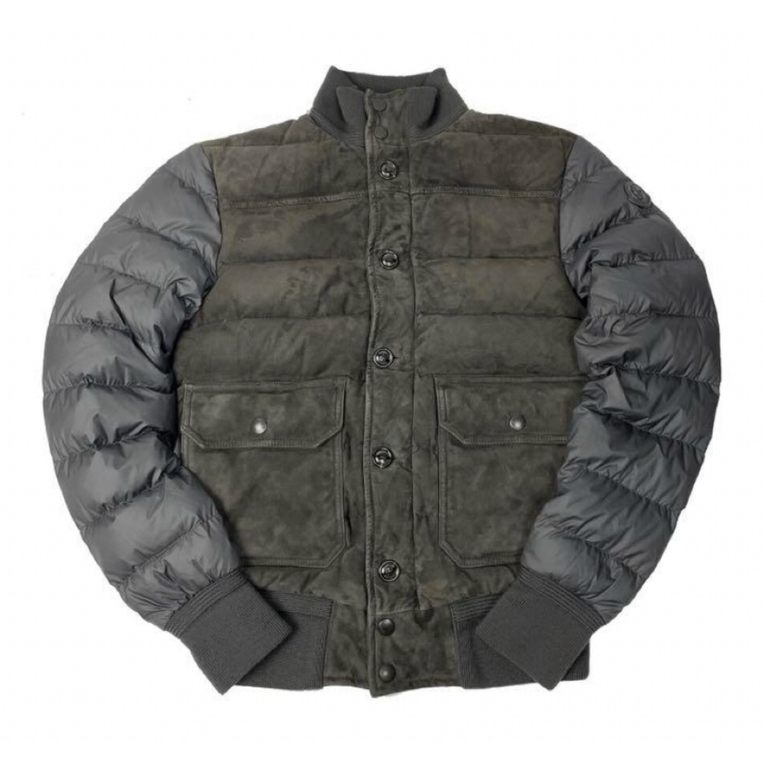 MONCLER(モンクレール)のMONCLER モンクレール ゴートレザー ダウンジャケット RAPHAEL メンズのジャケット/アウター(ダウンジャケット)の商品写真