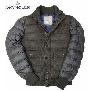 モンクレール(MONCLER)のMONCLER モンクレール ゴートレザー ダウンジャケット RAPHAEL(ダウンジャケット)